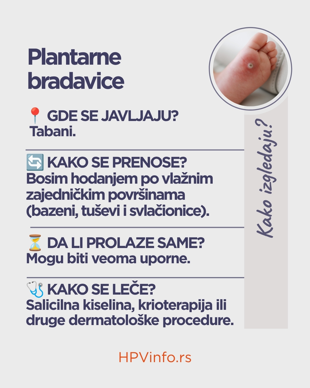 plantarne bradavice